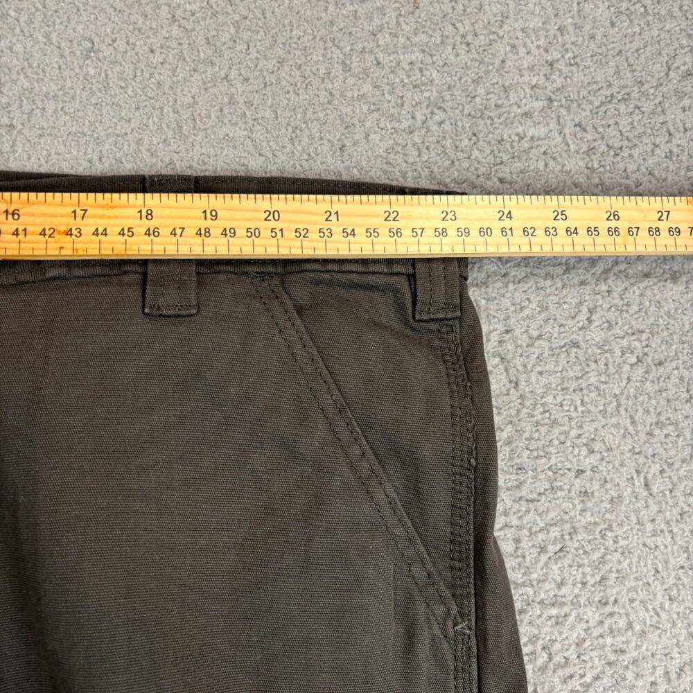 Carhartt Rugged Flex Relaxed Fit Canvas Work Pant Mens 46x30 Workwear BN2291-M - Picture 8 of 11